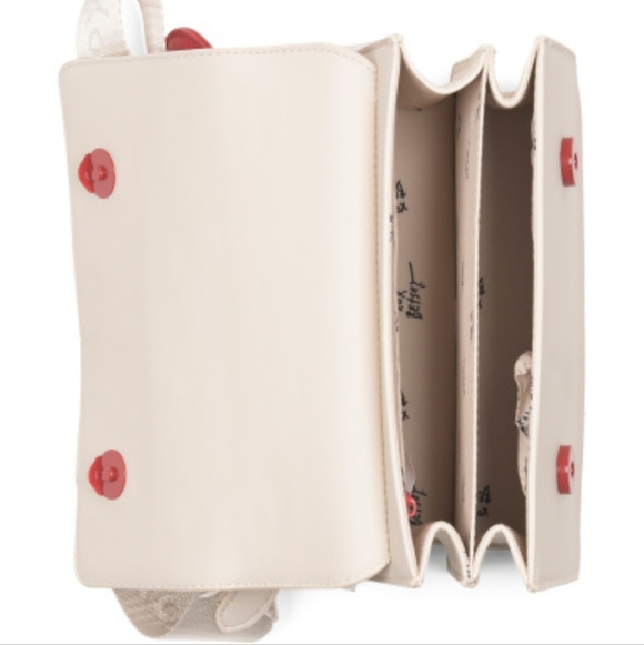 Betsey Johnson Cherry Crossbody & Cherry Bag Charm - Picture 6 of 7